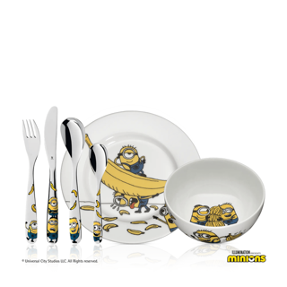 ست قاشق چنگال 6 تکه کودک دبلیو ام اف مدل Minions